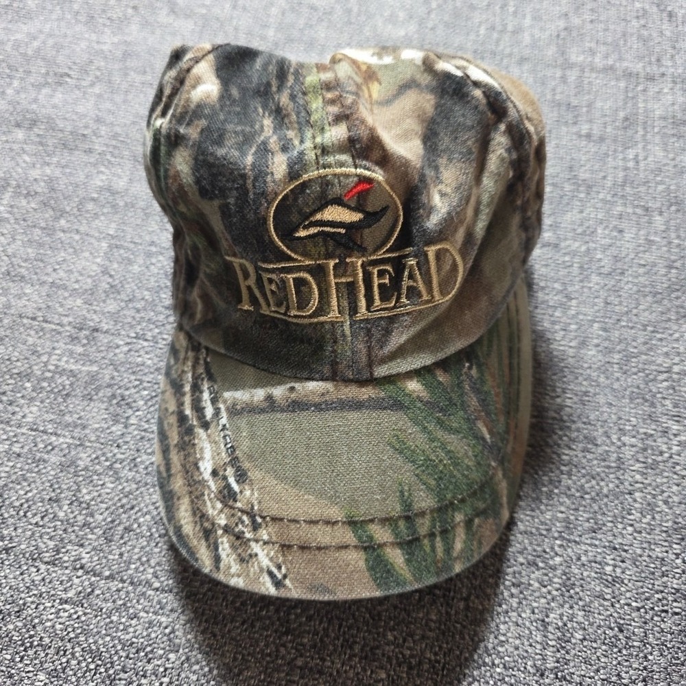 Red Head Elastic Back Camo Hat - Baby/Child Size